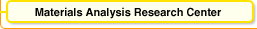 Materials Analysis Research Center
