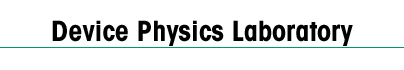 Device Physics Laboratory